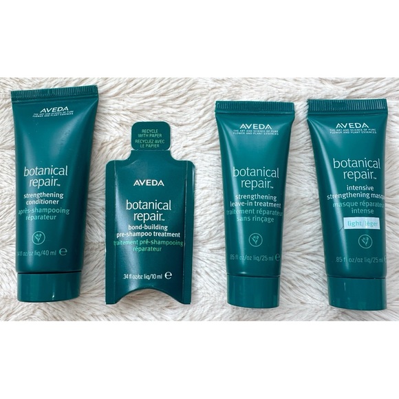 NEW Bundle of 4 Travel and Sample Size AVEDA Botanical Repair Hair Products - Picture 1 of 17